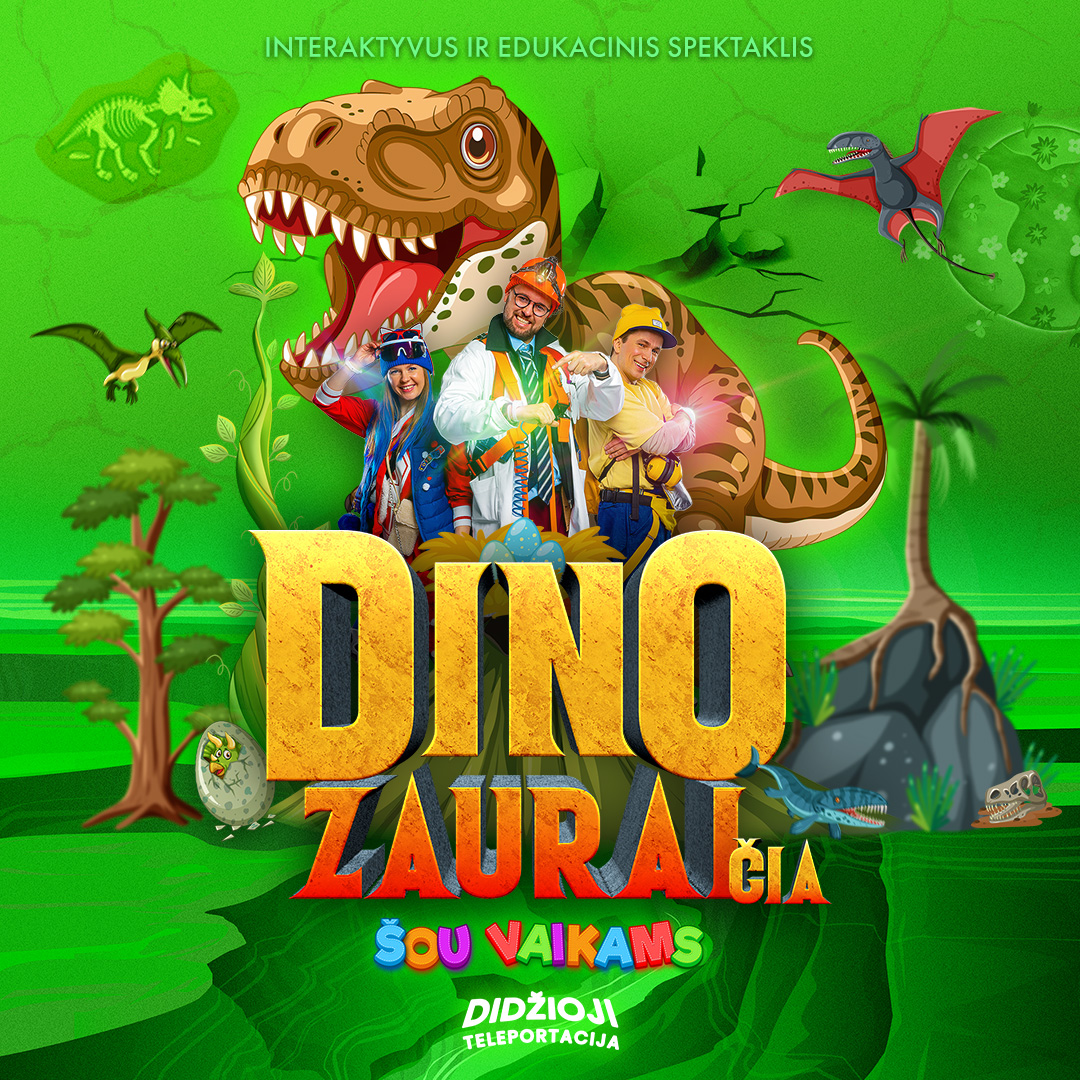 Didžioji teleportacija – Dinozaurai čia!